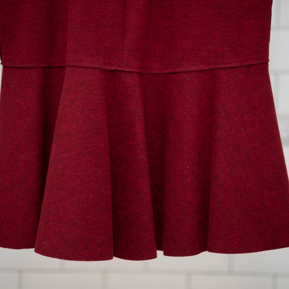 Dark red & black dress - Picture 4 of 6